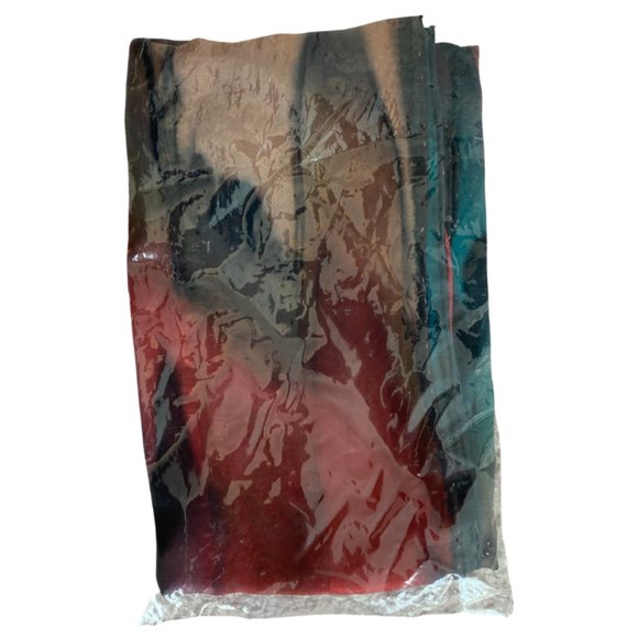 Arizona Silk Tie Dye Pattern Scarf - Picture 5 of 5